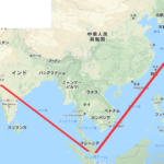 インドまでの旅行同行の報告