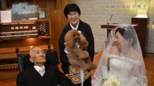 結婚式当日の写真